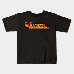 Woollyverse Logo Paint 3 Kids T-Shirt